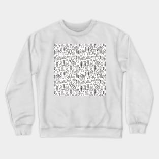 Woodland Animals Crewneck Sweatshirt